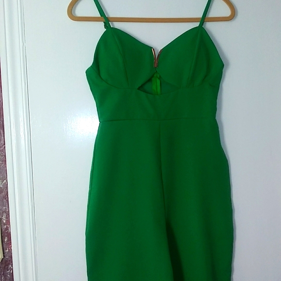 Beautiful prussian green jumpsuit - Picture 1 of 3